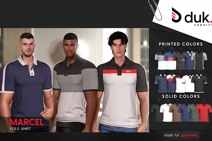 [DUK] - Marcel Polo Shirt // #FATPACK - Wear