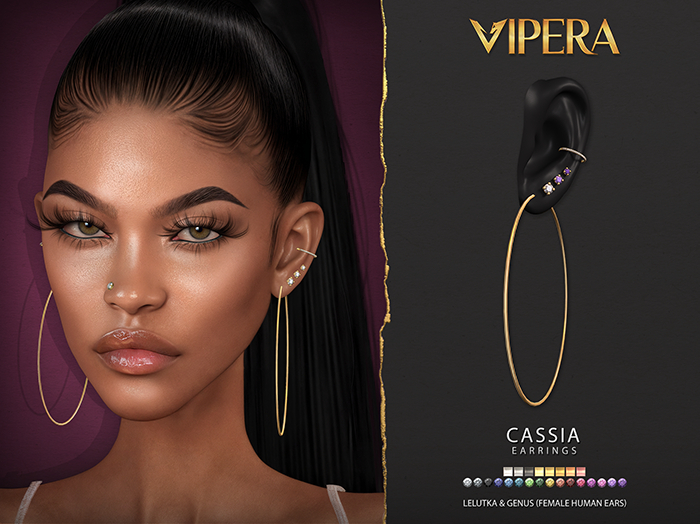 [VIPERA] Cassia Earrings