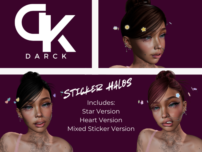 DARCK Sticker Halo Set