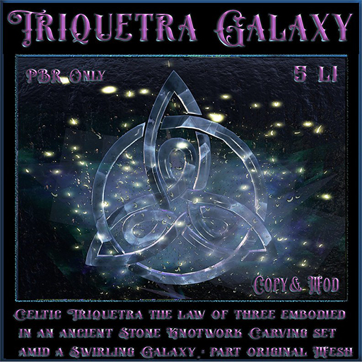 +Inner Mantra+ Triquetra Galaxy 