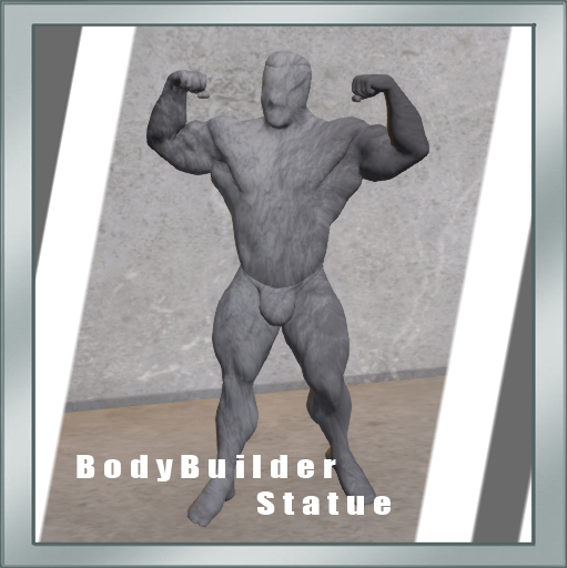 3D Bodybuilder Statue - Bulge - Muscular - GYM