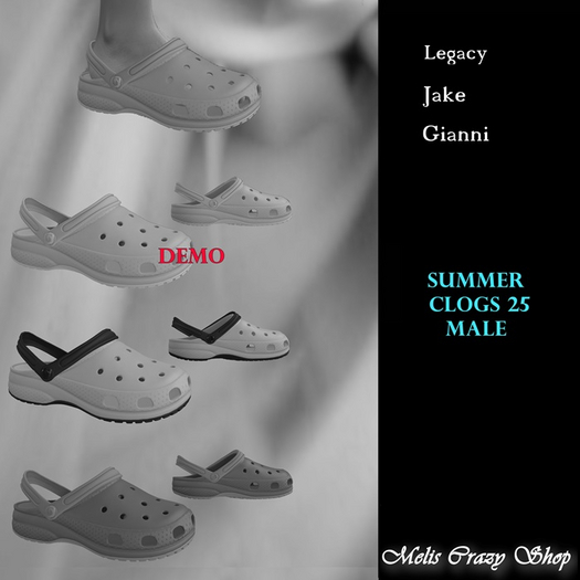 DEMO Summer Clogs 25 MALE