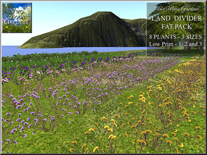 Second Life Marketplace - Land Dividers Fat Pack