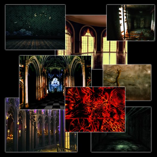 2011 Gothic Industrial Mix Photo Background Textures