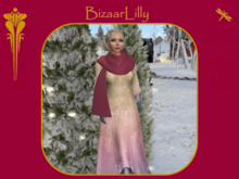 Shetland Wool & Silk Wrap ~ Claret