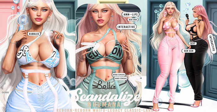 SCANDALIZE QUEBELLA SET FATPACK