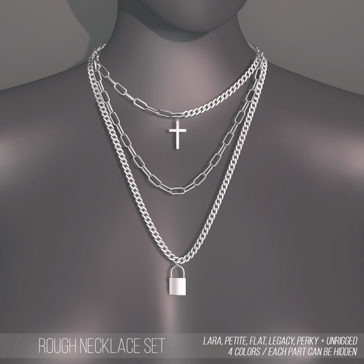 CHAIN - Rough Necklace Set