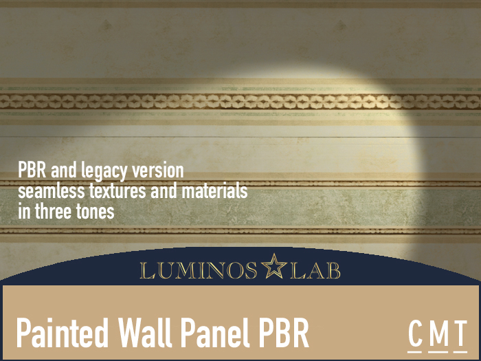 LL Painted Wall Panel PBR Full Perm