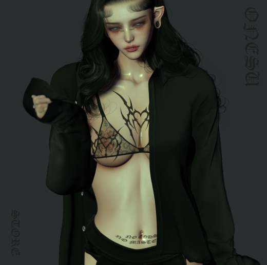 ONESU- HEART TATTOO