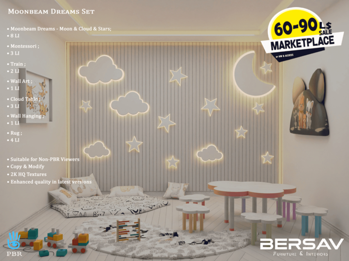 Bersav - Moonbeam Dreams Set [Happy Weekend] (Add)