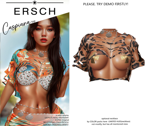 ERSCH - Caspiana top -leo-
