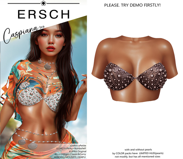 ERSCH - Caspiana bra -choco-