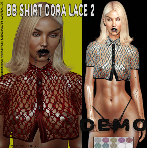BB SHIRT DORA LACE 2*DEMO