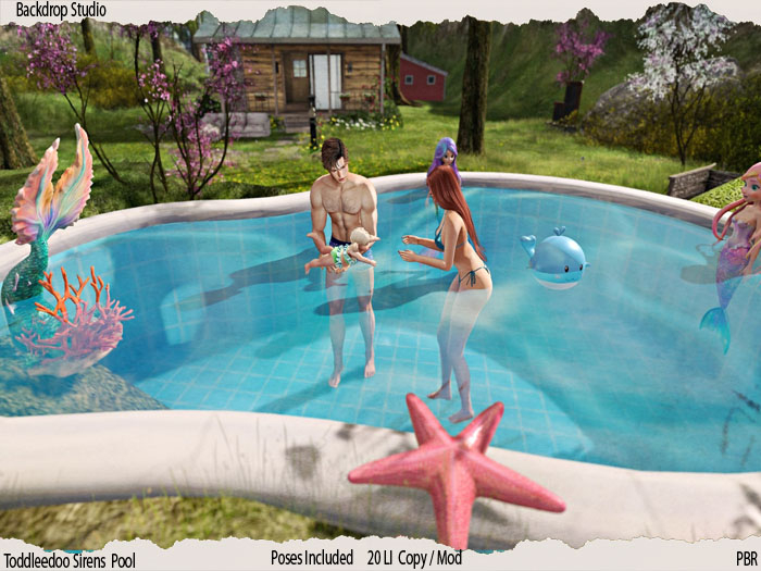 Toddleedoo Mermaid Pool