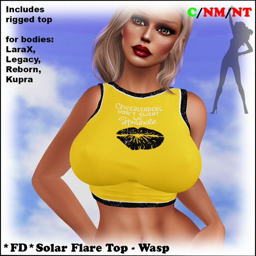*FD* Solar Flare Top [Boxed] Wasp