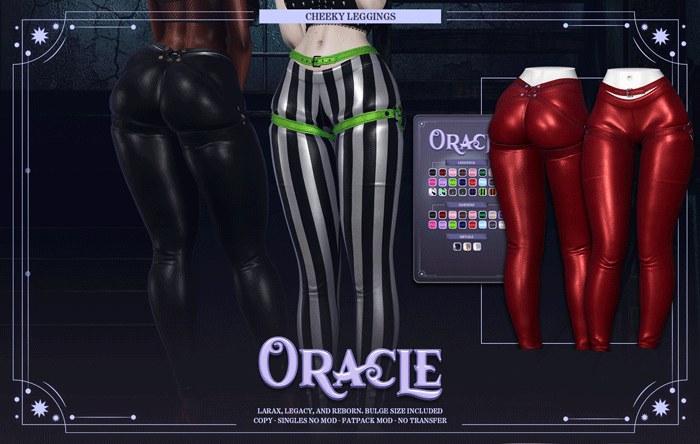 Oracle - Cheeky Leggings - Fatpack