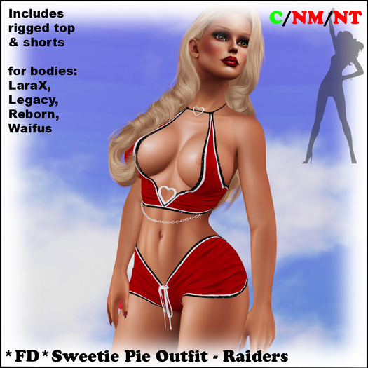 *FD* Sweetie Pie Outfit [Boxed] Raiders