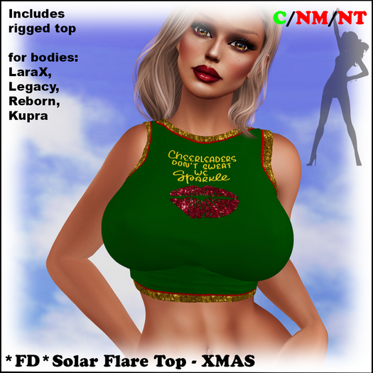 *FD* Solar Flare Top [Boxed] XMAS