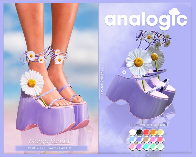 Analogic - Marga Sandal FATPACK