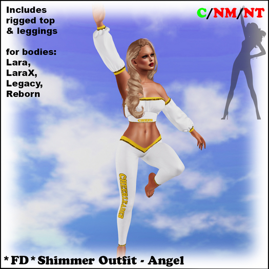 *FD* Shimmer Outfit [Boxed] Angel