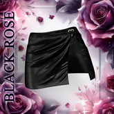 Black Wrappy Skirt Reborn