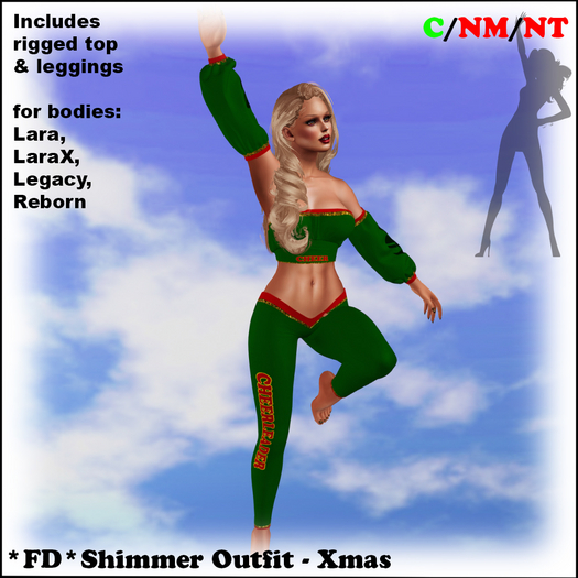*FD* Shimmer Outfit [Boxed] Xmas