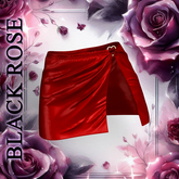 Red Wrappy Skirt Reborn