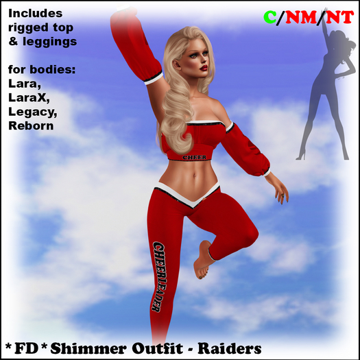 *FD* Shimmer Outfit [Boxed] Raiders