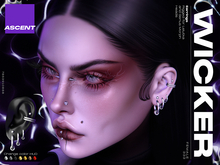 ASCENT - Wicker Earrings (Genus Morph + Lel EvoX F)
