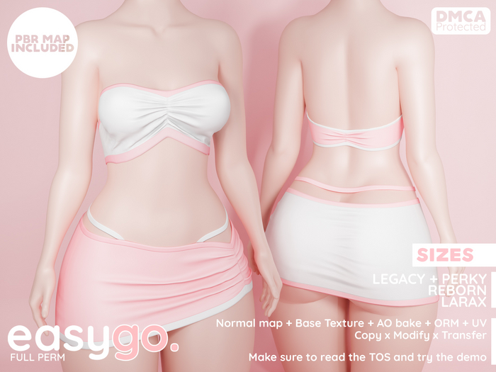 Easygo. - Charlie + Gabrielle (MegaPack--Full Perm + DAE)