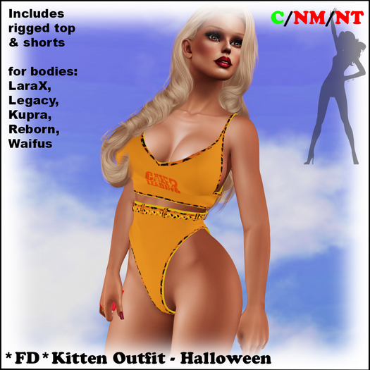 *FD* Kitten Outfit [Boxed] Halloween