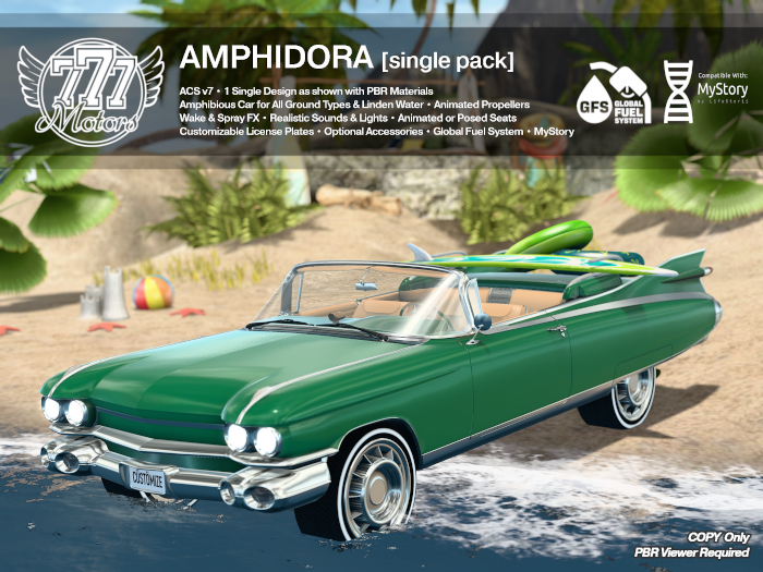 [777] AMPHIDORA - Green (Add)