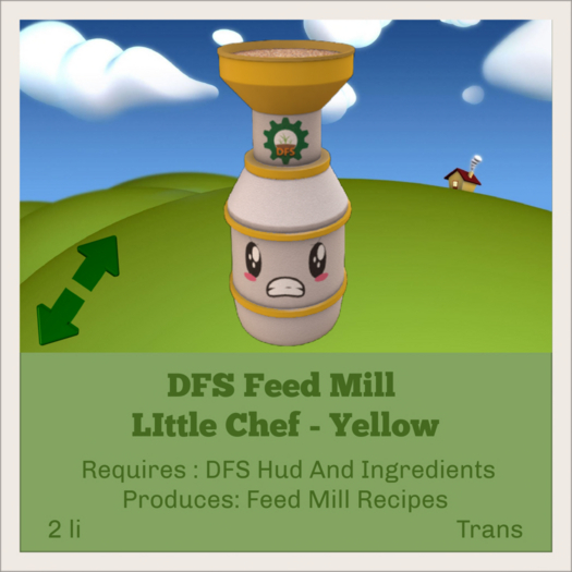 DFS Feed Mill - Little Chef - Yellow