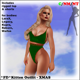 *FD* Kitten Outfit [Boxed] XMAS
