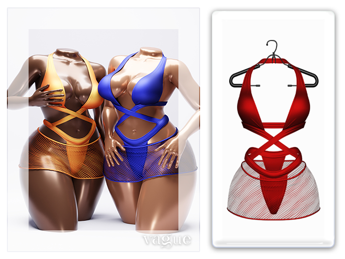 Vague. Nova Set - Red -