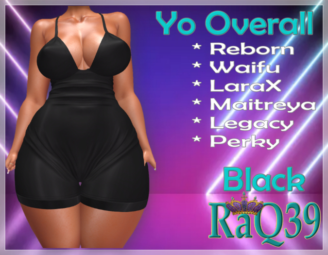 [R39] Yo-Overalls-Black
