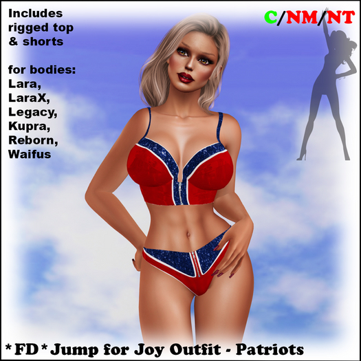 *FD* Jump for Joy Outfit [Boxed] Patriots