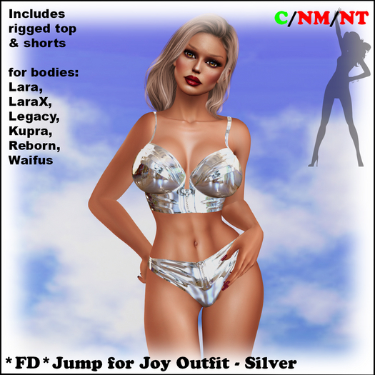 *FD* Jump for Joy Outfit [Boxed] Silver