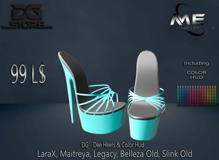 DG - Dee Heels & Color Hud - DEMO - DEMO