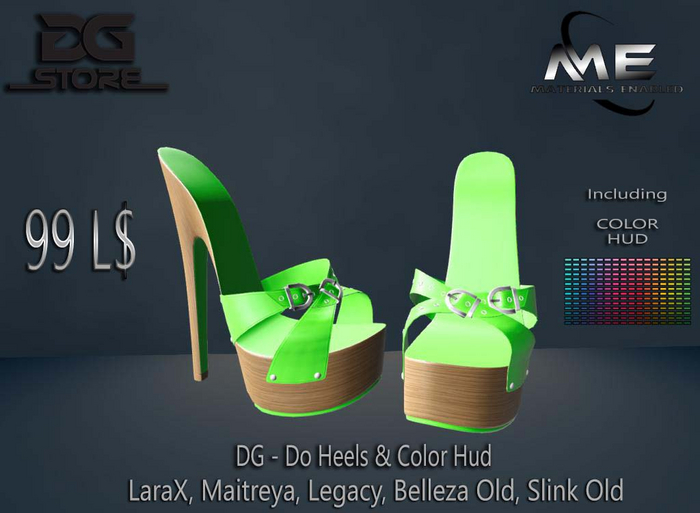 DG - Do Heels & Color Hud - Unpacker
