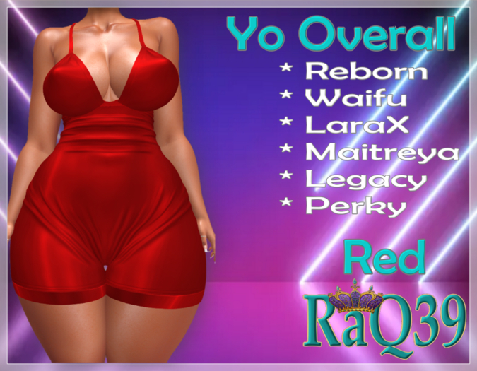 [R39] Yo-Overalls-Red