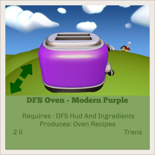 DFS Oven - Modern Purple