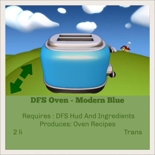 DFS Oven - Modern Blue