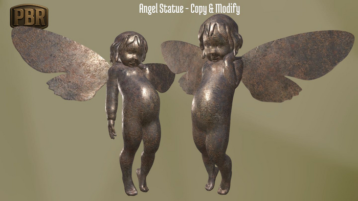 Angel Statue - Copy & Modify PBRMesh