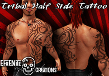 Tribal Half Side Tattoo