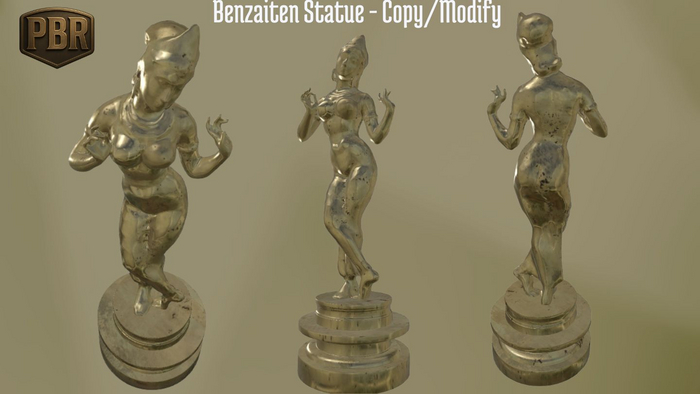 Benzaiten Statue - Copy/Modify