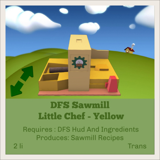 DFS Sawmill - Little Chef - Yellow
