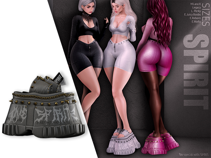 SPIRIT - Drizzy platforms [GRAY]