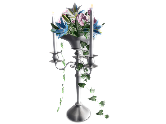 06 Why Not Lundavra Floral Candelabra A