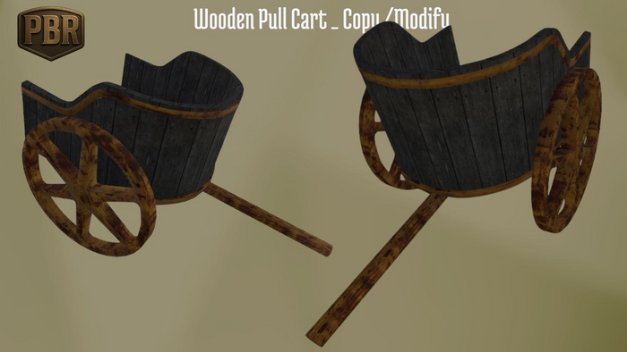 Wooden Pull Cart _ Copy/Modify